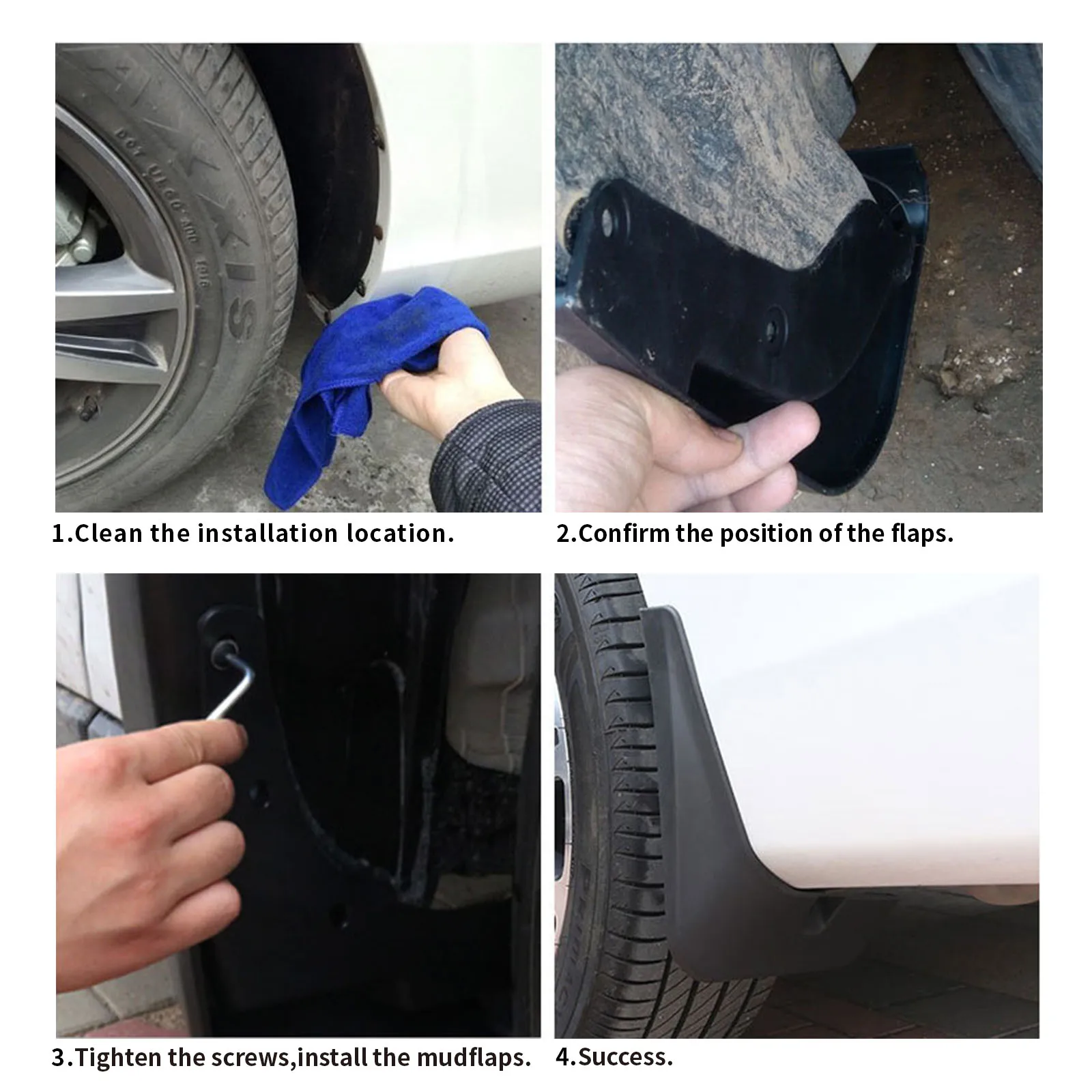 Брызговики для Защитные чехлы сидений сшитые специально Chery Tiggo 7 pro 2021 2020 4 шт.