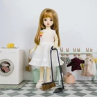 Aizulhomey Mental Mini Метла Совок кукольный домик мебель для 16 Ob11Blyth BJD куклы аксессуары Lol Детские кухонные игрушки для детей