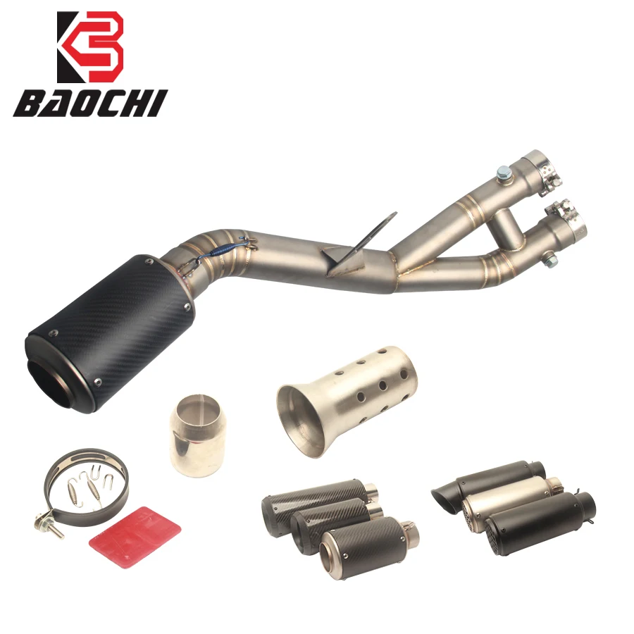 Выхлопная система мотоцикла средний Тубо де Escape 61 мм дБ убийца глушитель