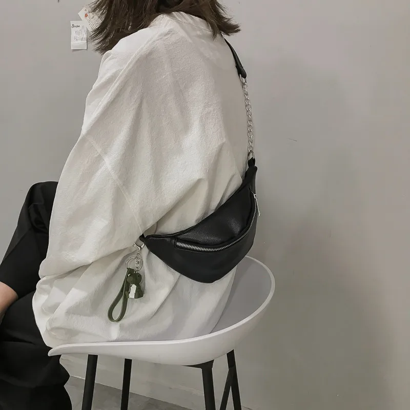 

Small Shoulder Sling Bag Female 2020 Fashion Chest Bag Running Bag Female Bolsa Feminina Crossbody Bags For Women Leather Purse