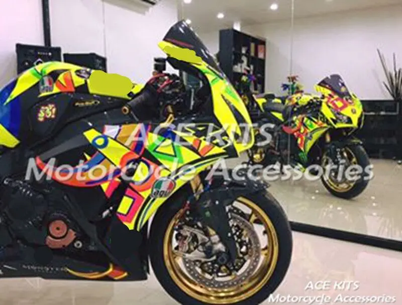 ABS мотоцикл обтекатель для Honda CBR1000RR 2012 2013 впрыска кузова любого цвета все есть ACE № 447