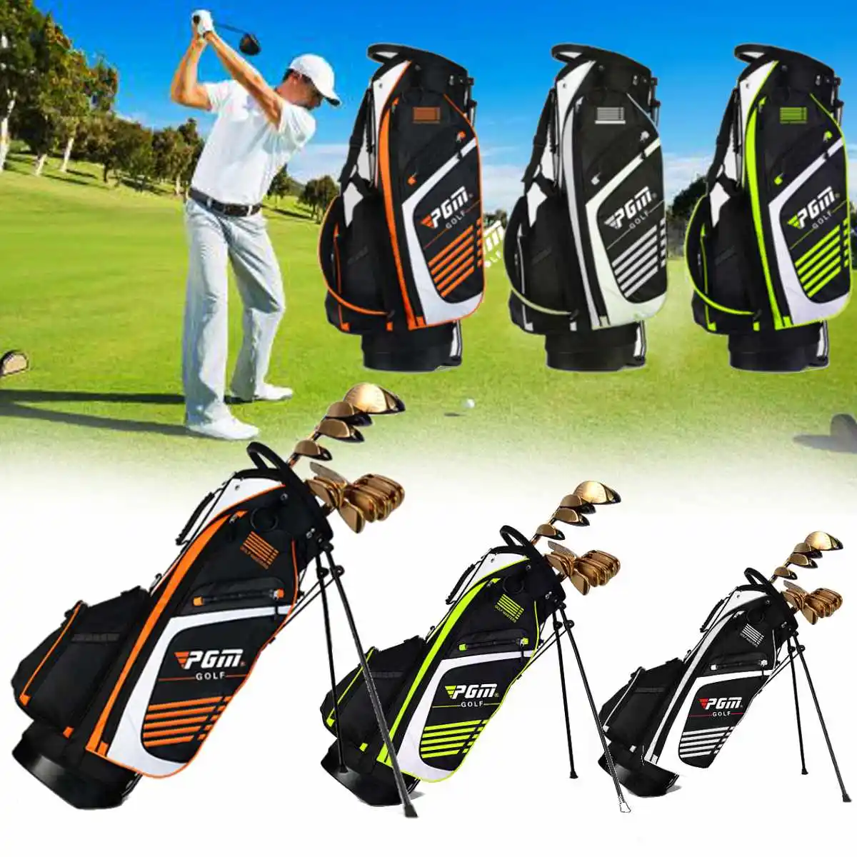 

Golf Bracket Pack Golf Gun Pack Golf Standard Ball Pack Golfing Bracket Gun Bag QB027