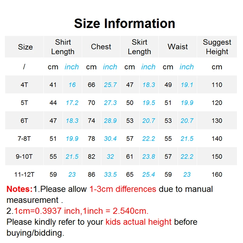 Комплект летней хлопковой одежды для девочек клетчатые юбки + футболки с принтом
