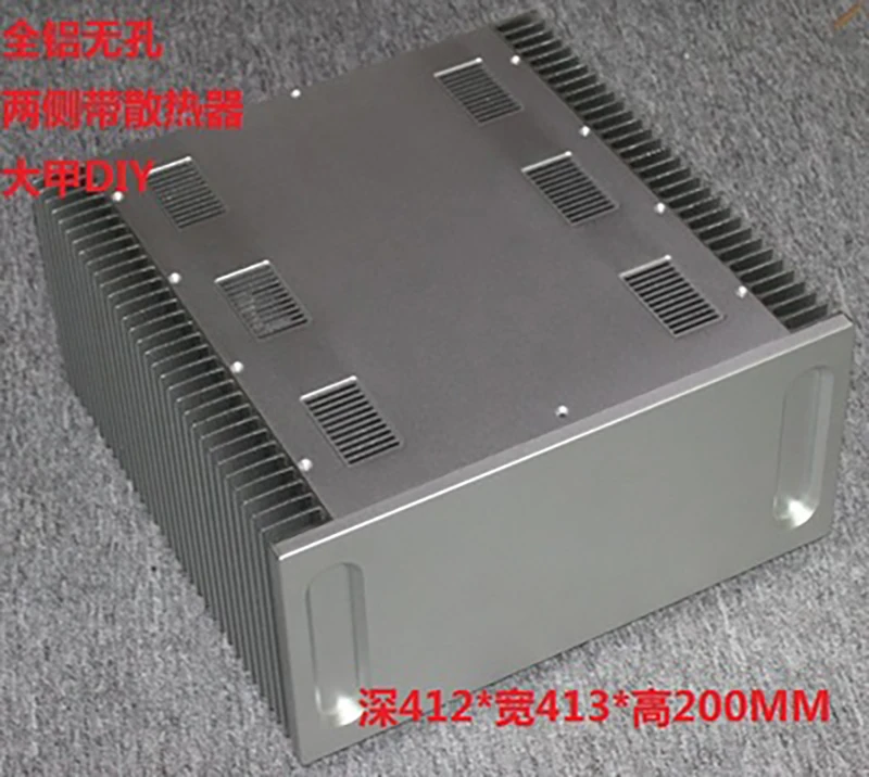 

Lyele Audio 412*412*200mm DAC All Aluminium Chassis shell DIY Kit Preamplifier Headphone Amplifier Chassis shell Aluminum WA131