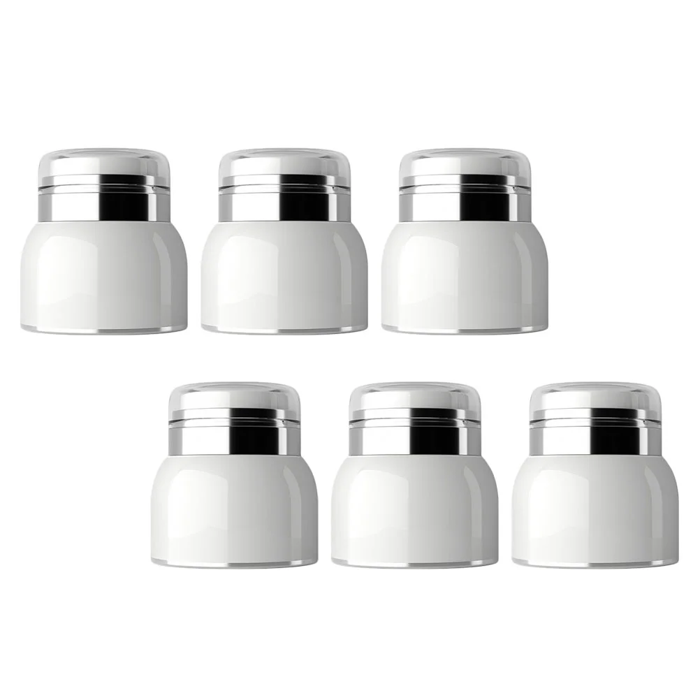 

6Pcs 30g Creams Containers Empty Refillable Makeup Cosmetic Storage Pump Jars