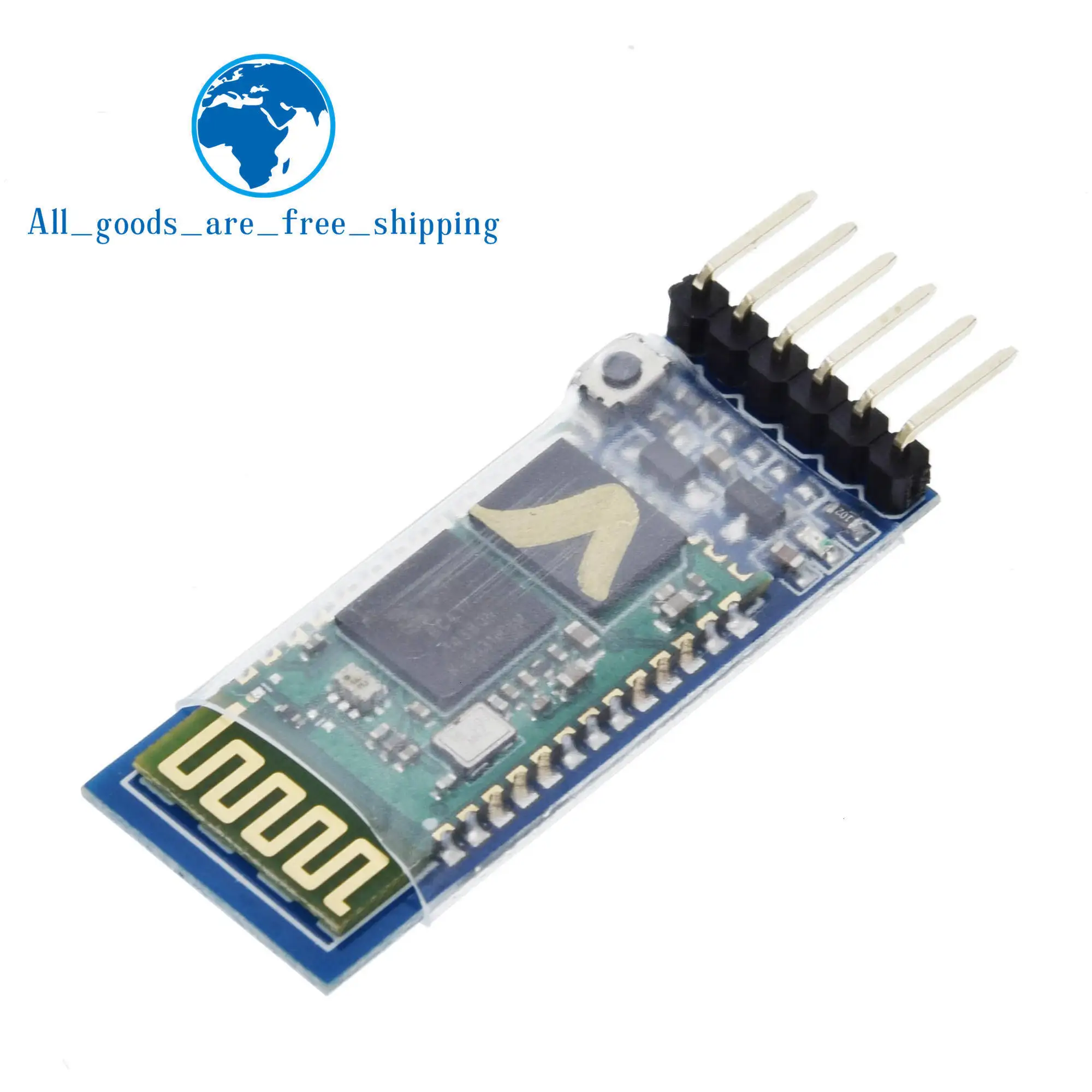TZT HC05 HC-05 master-slave 6pin JY-MCU анти-реверс, встроенный Bluetooth серийный проходной модуль, беспроводной последовательный dai