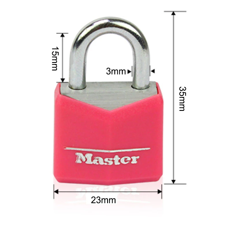 Маленький мини-замок Master Lock ящик для хранения студенческий концентрический
