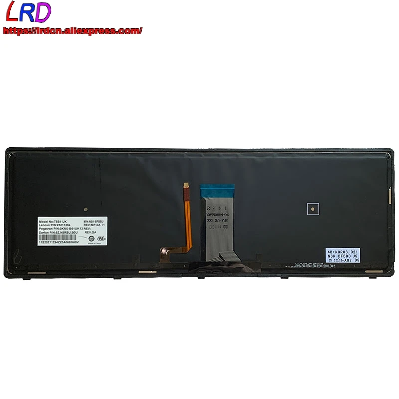 New Original Backlit UK English Keyboard for Lenovo Z710 U510 Laptop 25211294 25211325 25211356 | Компьютеры и офис