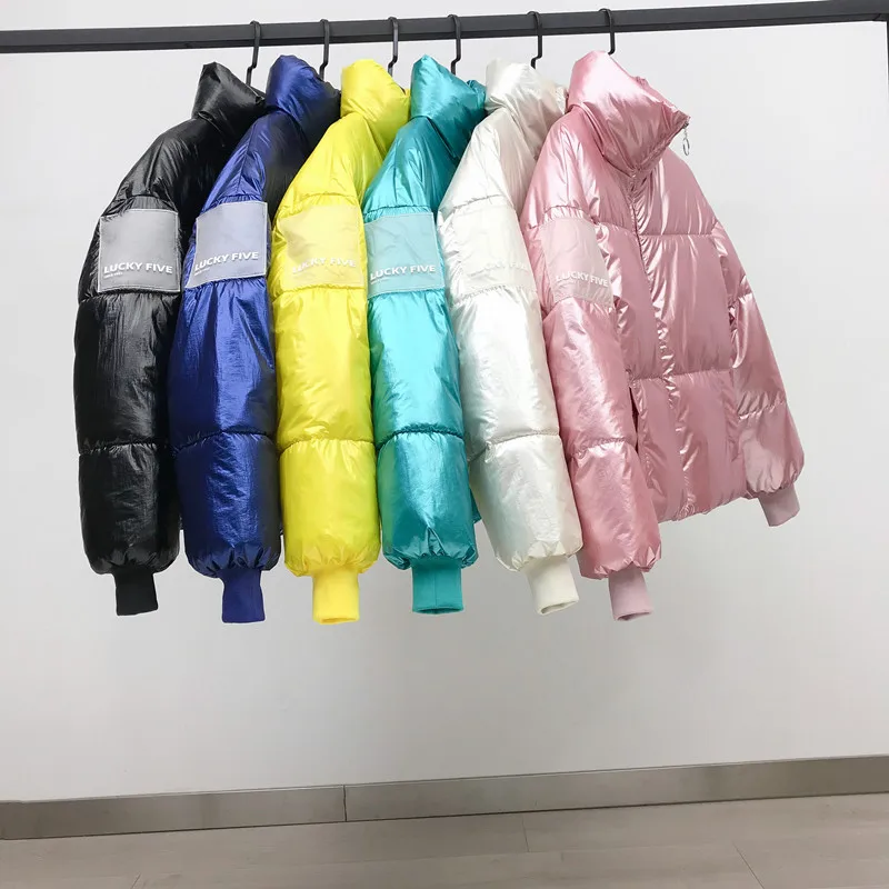 Женская яркая водонепроницаемая куртка парка зимняя 2019 ветрозащитная теплая