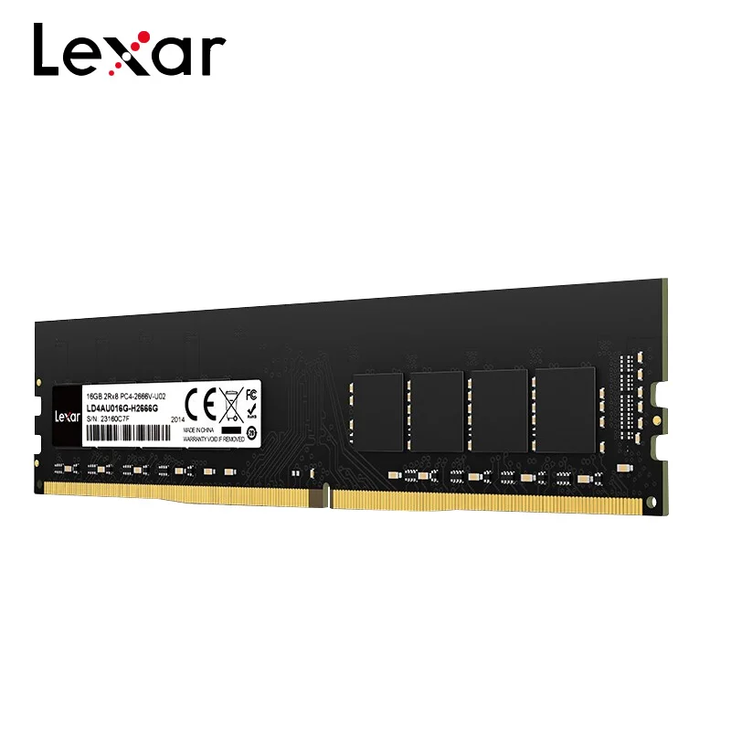 Оперативная память Lexar DDR4 2666 UDIMM высокоскоростная МГц оперативная ddr4 8 ГБ 16 32