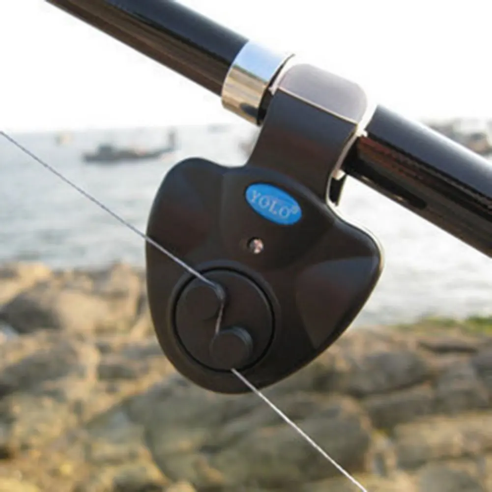 

New Arrivel Fishing Bite Alarms Line Gear Indicator Alert Buffer Fishing Reels LED Light TOOL