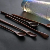 japanese vintage log spoon mixing spoon long handle tape nancoon honey mixing spoon