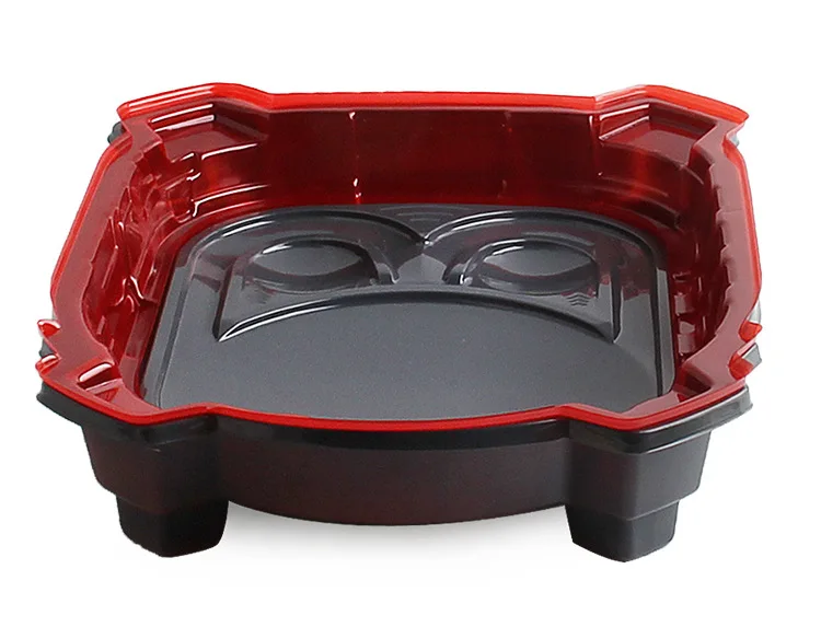 Battle Burst Beyblade Spinner Арена Burst Модернизированный красный и пластиковый поглощающий чехол Battle Spinner