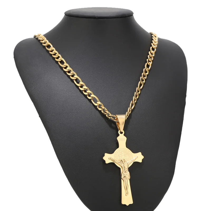 Мужской крест из нержавеющей стали крест|Ожерелья с подвеской| |