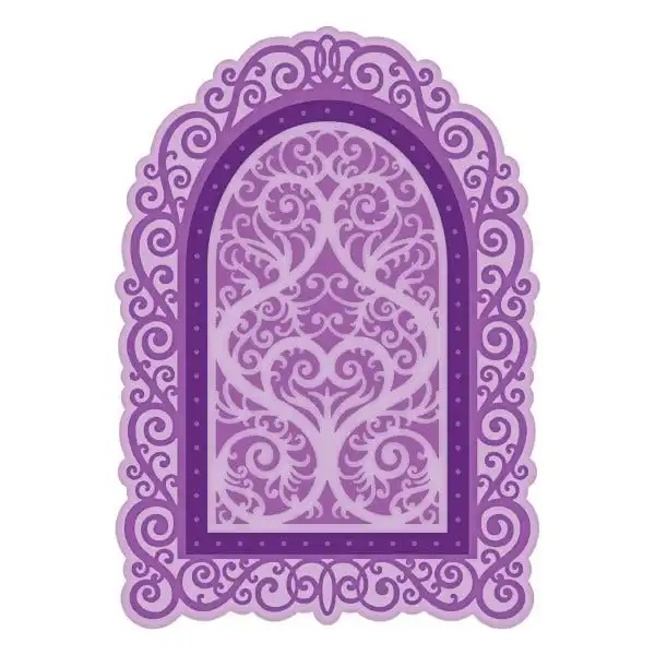 

Lace Window Decoration Metal Cutting Dies and Stamps Stencil for DIY Scrapbooking Album Cover Creativity Handmade Decoration