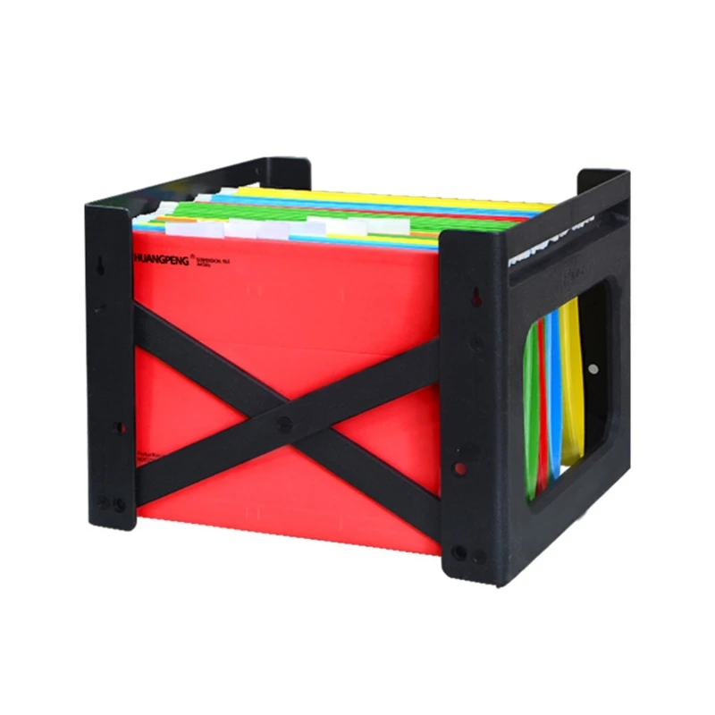

A4 FC File Folder Organizer Adjustable Book Shelf Business Document Holder Storage School Office Supplies