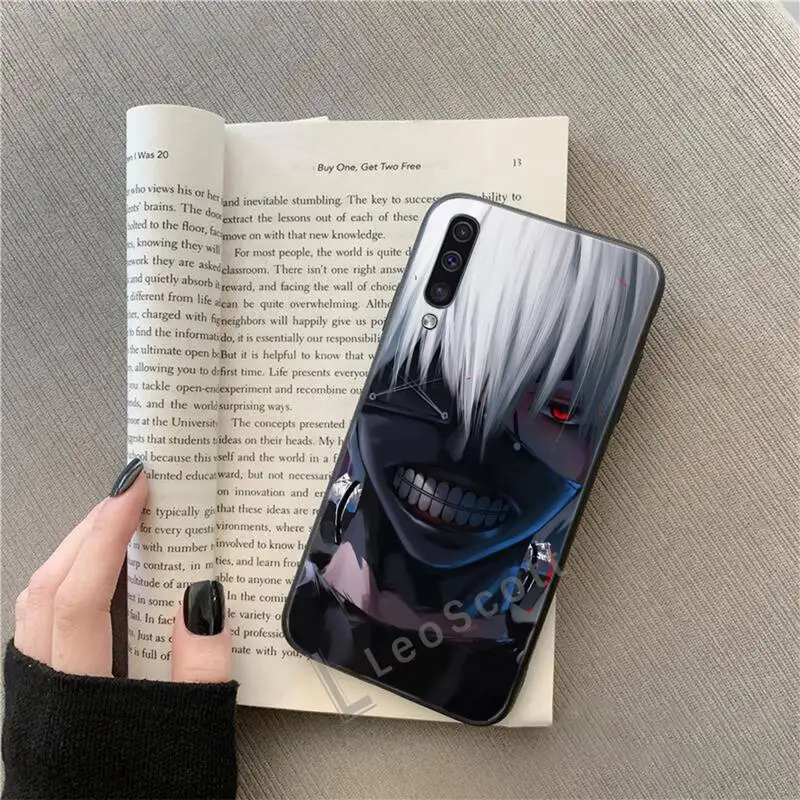 

Tokyo Ghoul Trendy Anime Phone Case For Samsung A40 A31 A50 A51 A71 A20E A20S S8 S9 S10 S20 Plus note 20 ultra
