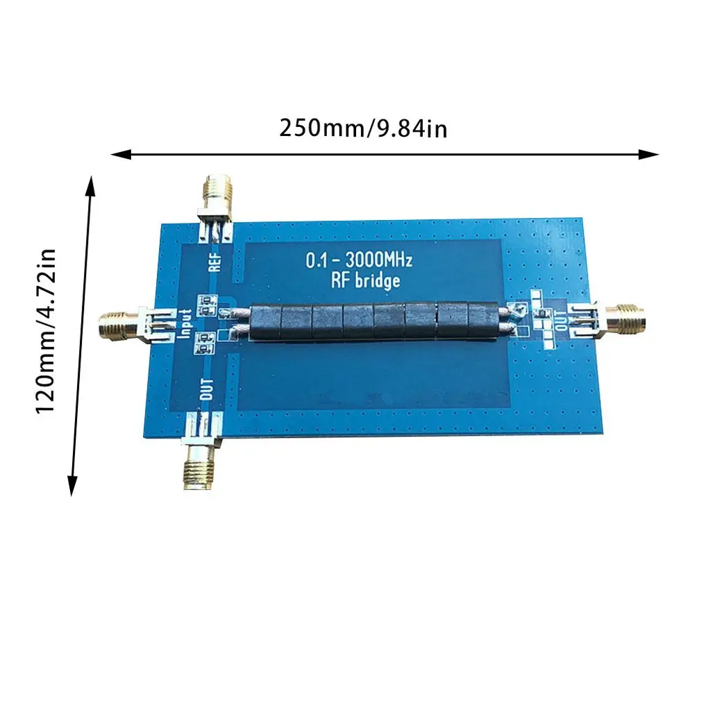 

RF SWR Reflection Bridge 0.1-3000 MHZ Standing Wave Bridge Standing Wave Ratio Bridge with Long service life Hot Sale