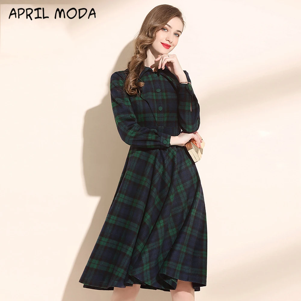 Размера плюс винтажное платье 2020 модная куртка с лацканами темперамент высокой