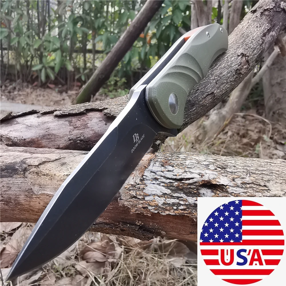 Складной нож D2 тактические карманные ножи рукоятка G10 для повседневного