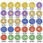 25 мм Рождественская серия, восковая печать, сделай сам, ретро Рождественская печать, восковая печать, Медная головка, Рождественская поздравительная открытка, декоративная печать