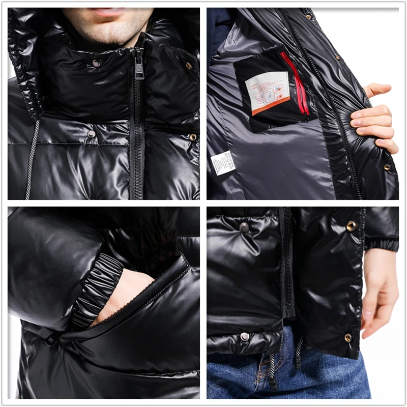 WWKK 2020 Зимний пуховик для мужчин и женщин толстый теплый Сверхлегкий 90% белый