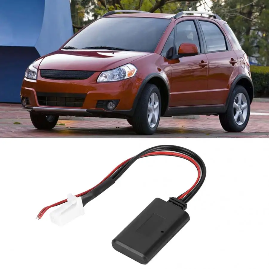 Беспроводной музыкальный ресивер Bluetooth 4 0 Aux аудио кабель для Suzuki SX4 2007 2010
