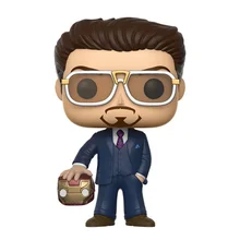 Funko Pop Marvel Мстители Тони Старк Железный человек Ограниченная серия Виниловая фигурка куклы игрушки
