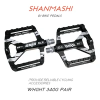 shanmashi bike aluminum alloy pedals mtb road sealed bearings bicycle pedals mountain bike pedals bicycle parts accessories