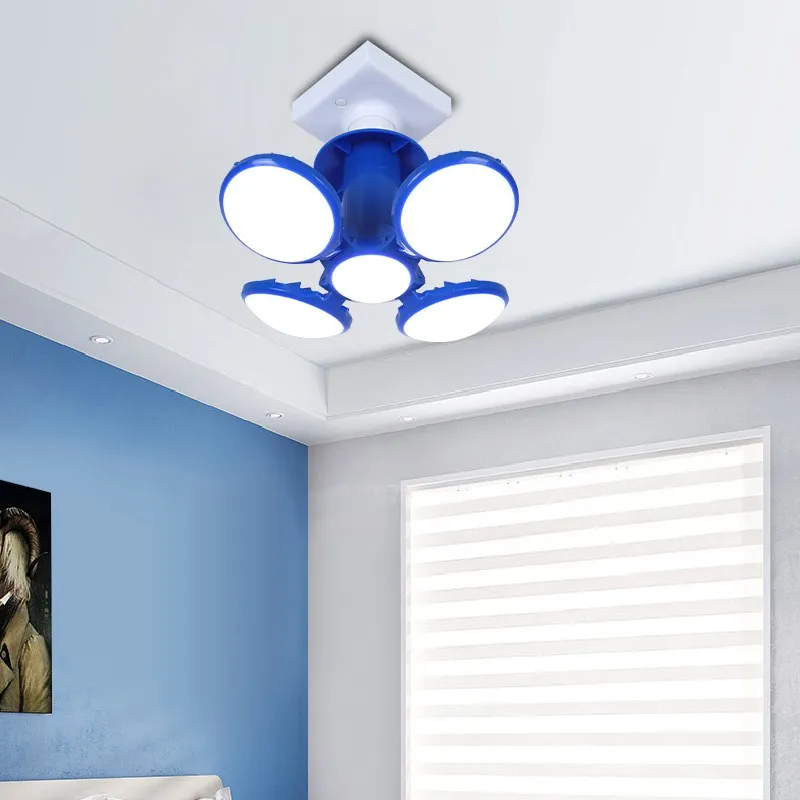 Регулируемая деформируемая Светодиодная лампа E27 в виде футбольного мяча