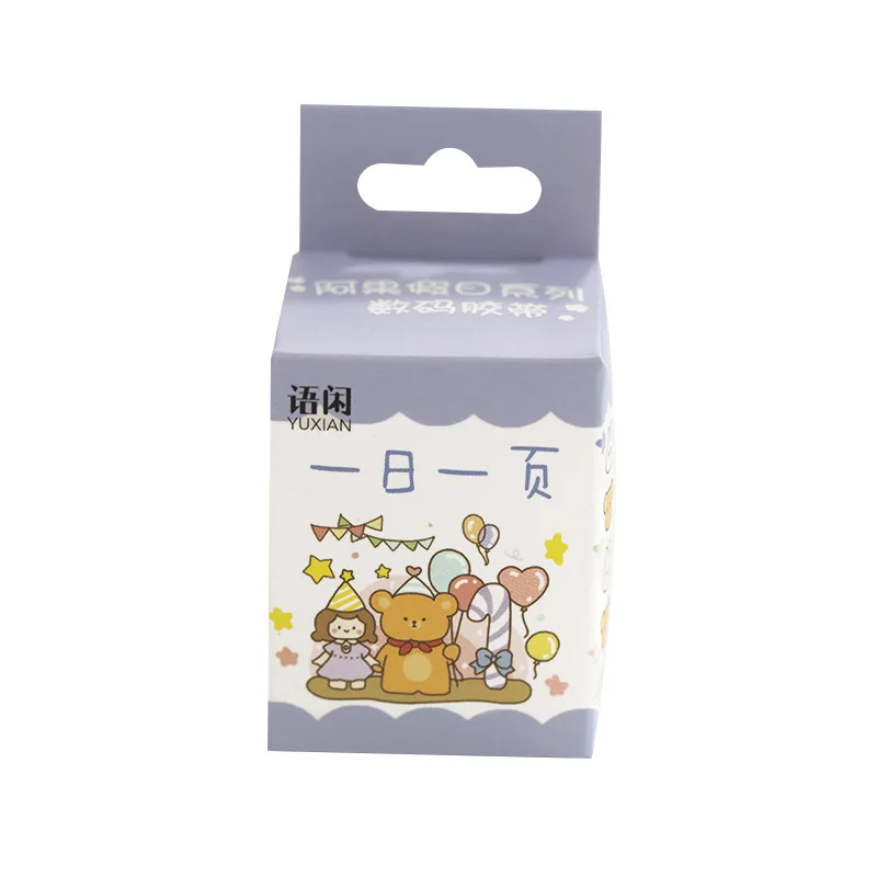 

1set/1lot Washi Masking Tapes Ago Holiday Decorative Adhesive Scrapbooking DIY Paper Japanese Stickers 3M