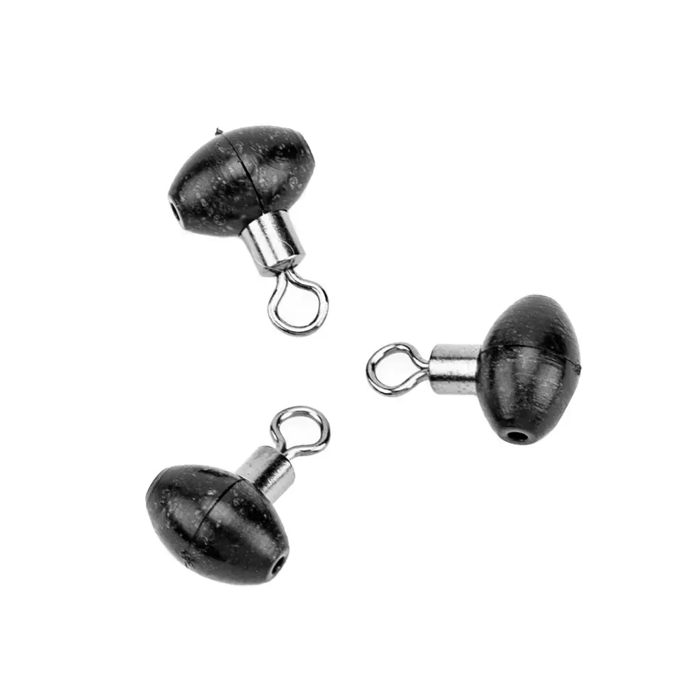 20 шт черный пластиковый шарик с Роллинг Вертлюг делая 3 пути Вертлюги рыболовные