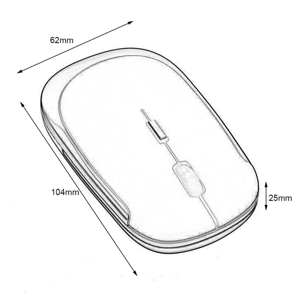 

2.4GHz USB Receiver Slim Mini Wireless Optical Mouse Mice for Computer PC Fashion Ultra-thin Mouse For Laptop Computer Wholesale