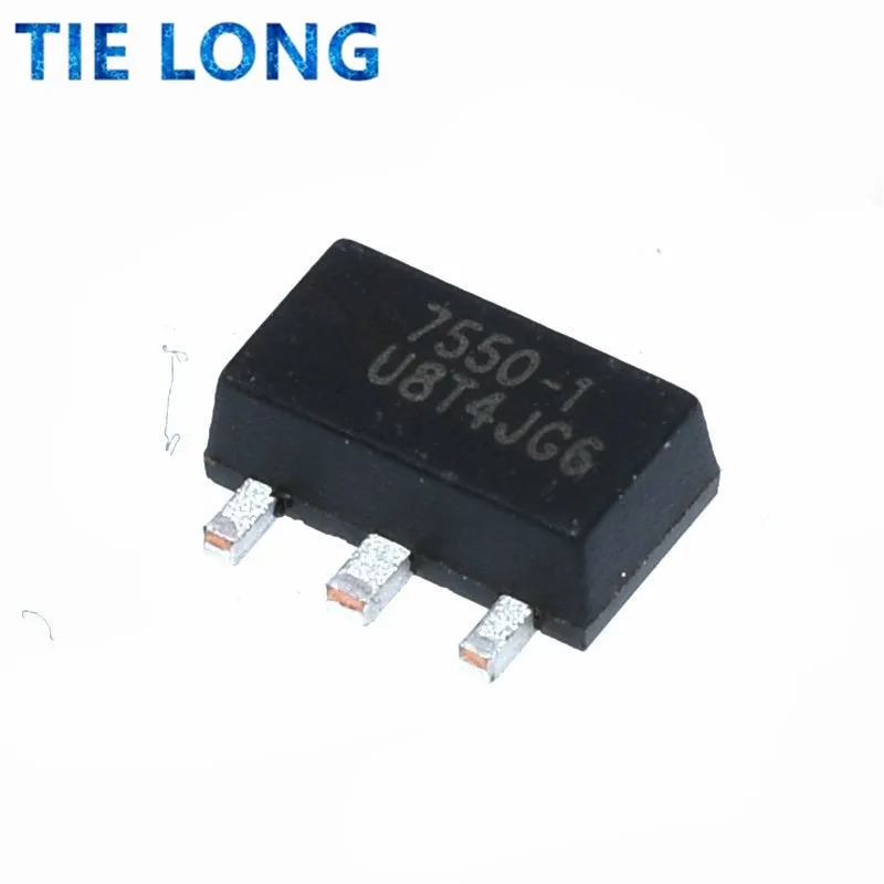 10 шт./лот HT7550 HT7550A 1 7550 SMD SOT89 цепь регулятора низкого напряжения трехклеммный