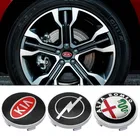 4 шт., колпачки-эмблемы для автомобильных шин, 60 мм