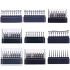 10 шткоробки Стоматологические алмазные буры сверла стоматологические буры Dia-Burs для высокоскоростных ручных средних стоматологических инструментов