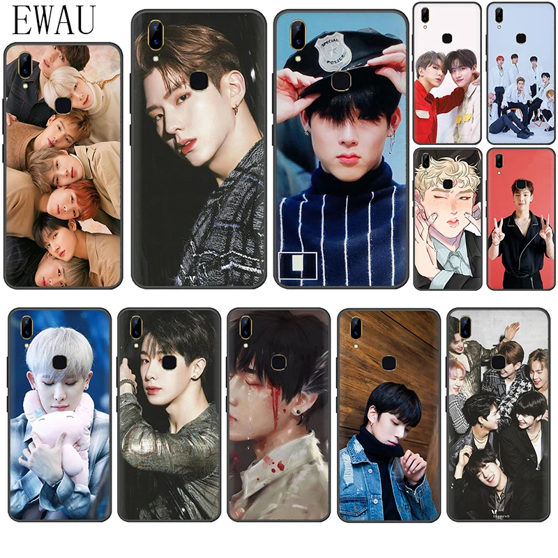 Силиконовый чехол для телефона EWAU Monsta X KPOP VIVO Y53 Y55s Y81s Y79 V9 V11 V15 Pro Y69 Y71 Y91C Y93 Y66 X9s Y11 u3