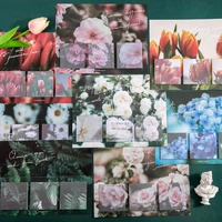 journamm 60pcs ins style memo pads daisy flowers language kawaii notes diary creative notes deco to do list scrapbooking card