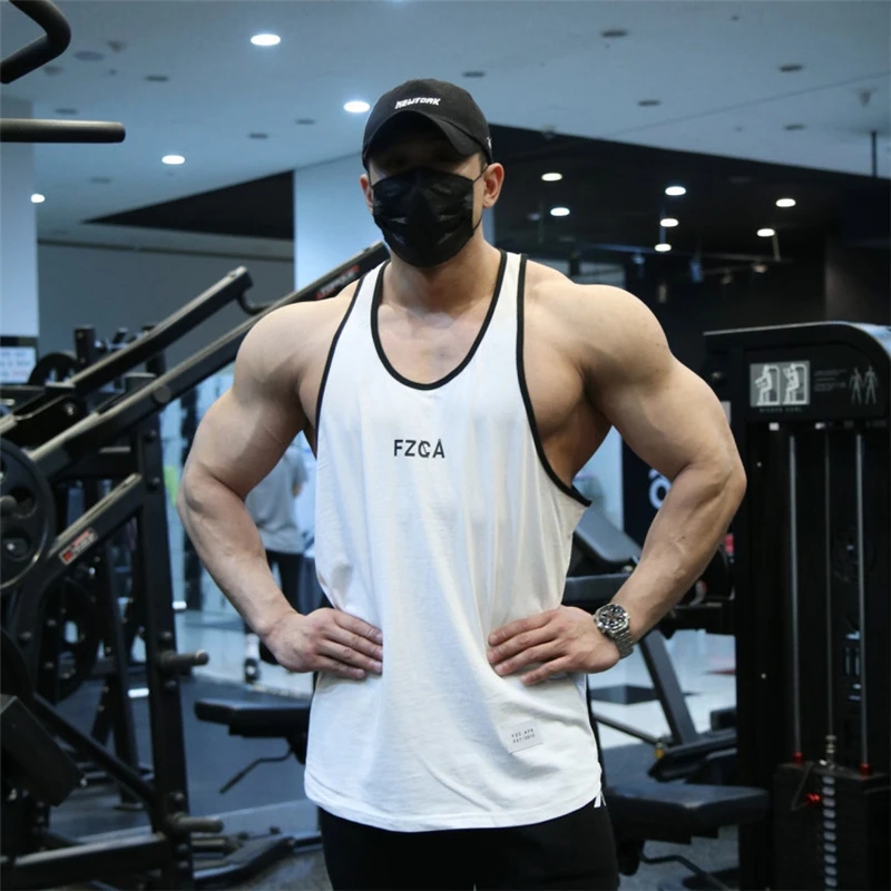 

Майка мужская для фитнеса, 2021