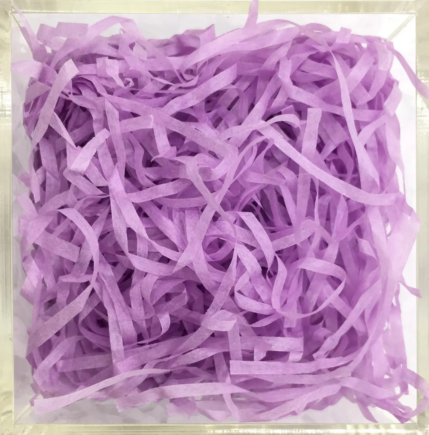 100 г измельченная цветная бумага со складками для оформления вечеринки