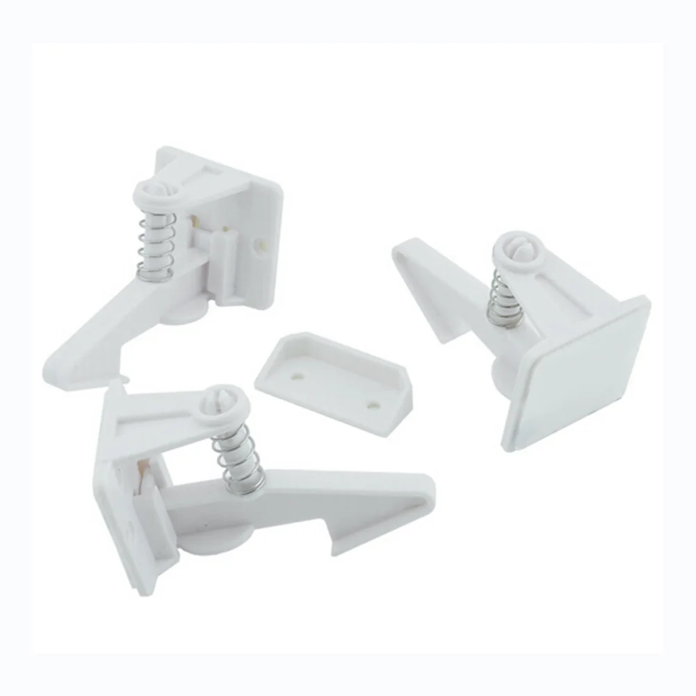 

Baby Safety Invisible Security Drawer Lock No Punching Children Protection Cupboard Cabinet Door Drawer Safety Locks 10pcs