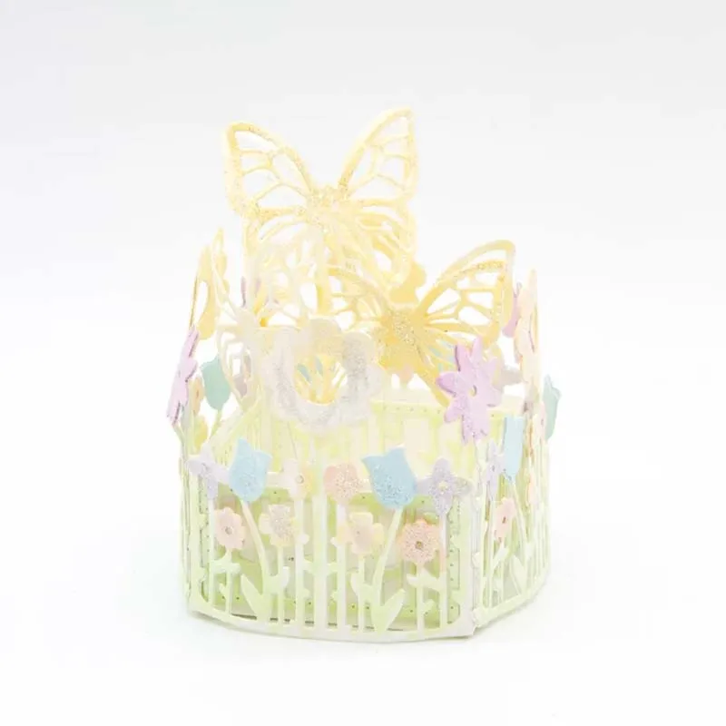 Дом коробка металла резки штампы высечки декоративная форма Скрапбукинг тиснение бумаги ремесло формы трафареты для резки