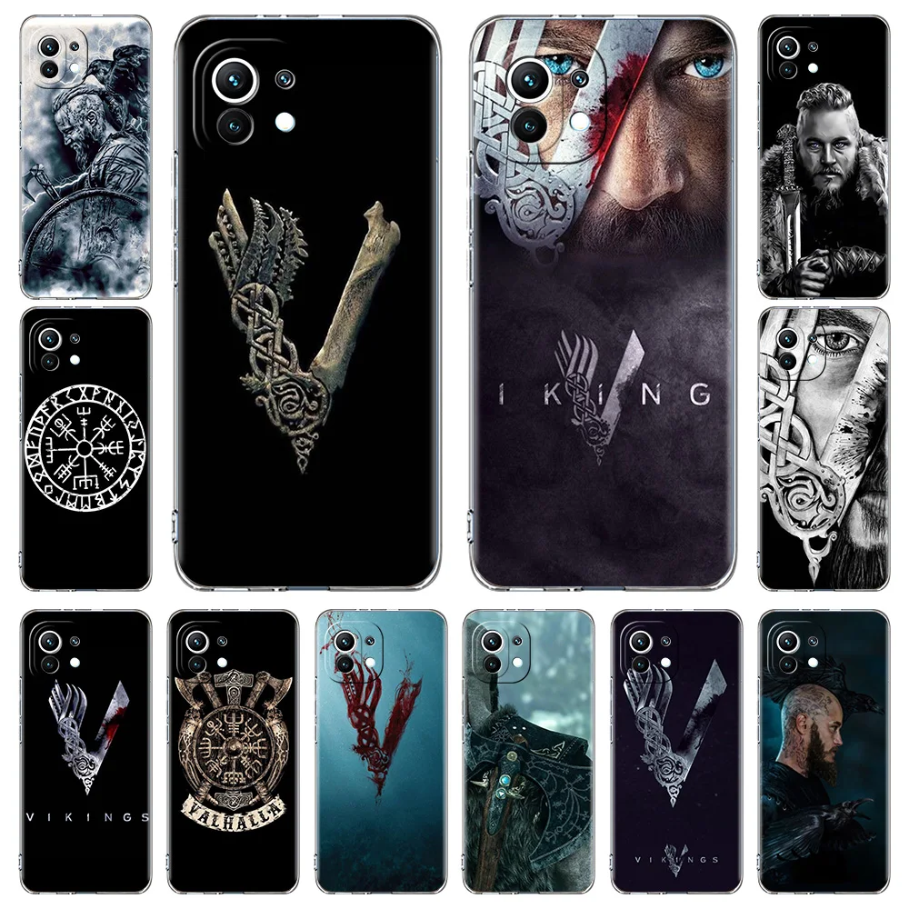 

Shows Vikings Tv Phone Case for Xiaomi Mi Poco X3 NFC F3 M3 Cover Soft for Redmi 8 8A 9 9A 9C Note 8 8T 9 10 Pro K40 Shell Coque