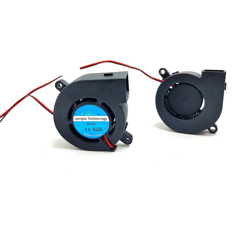 

9CFM 2,64 W DC24V 12V 5V Новый 6025 6 см бесшумные центробежный турбинного вентилятора вентилятор охлаждения