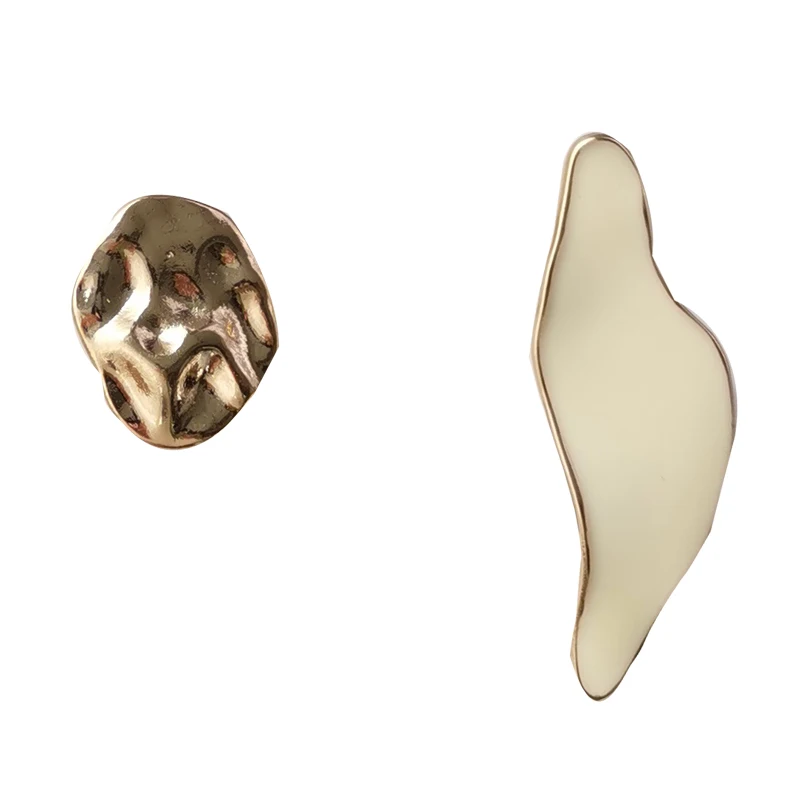 

Mihan Trendy Jewelry Geometric Earrings Popular Design Black White Red Stud Earrings For Women Gift Fine Jewelry