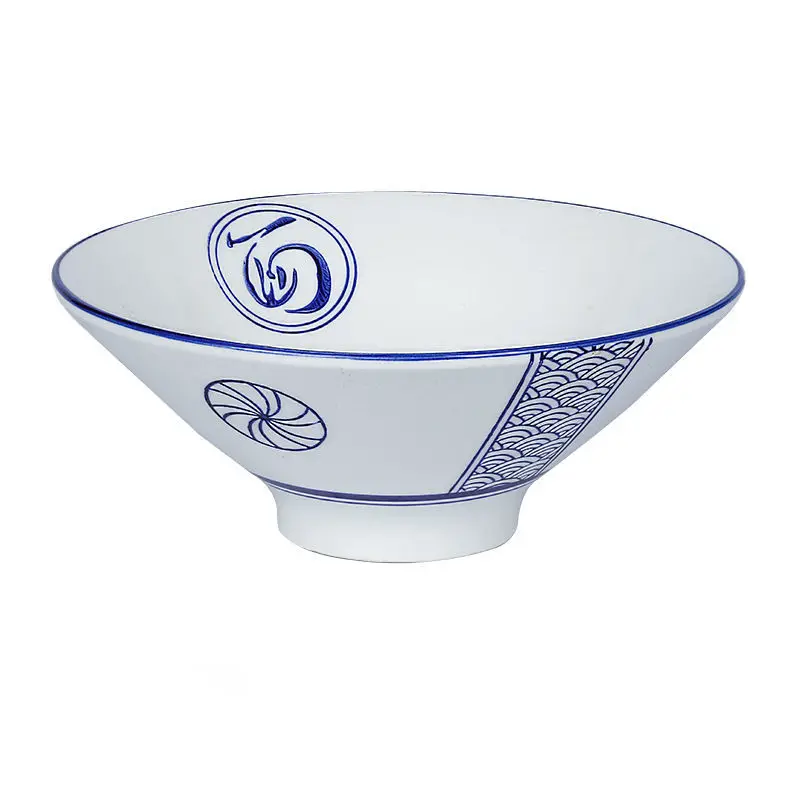 Креативная фарфоровая миска Цзиндэчжэнь для дома лапши быстрого приготовления