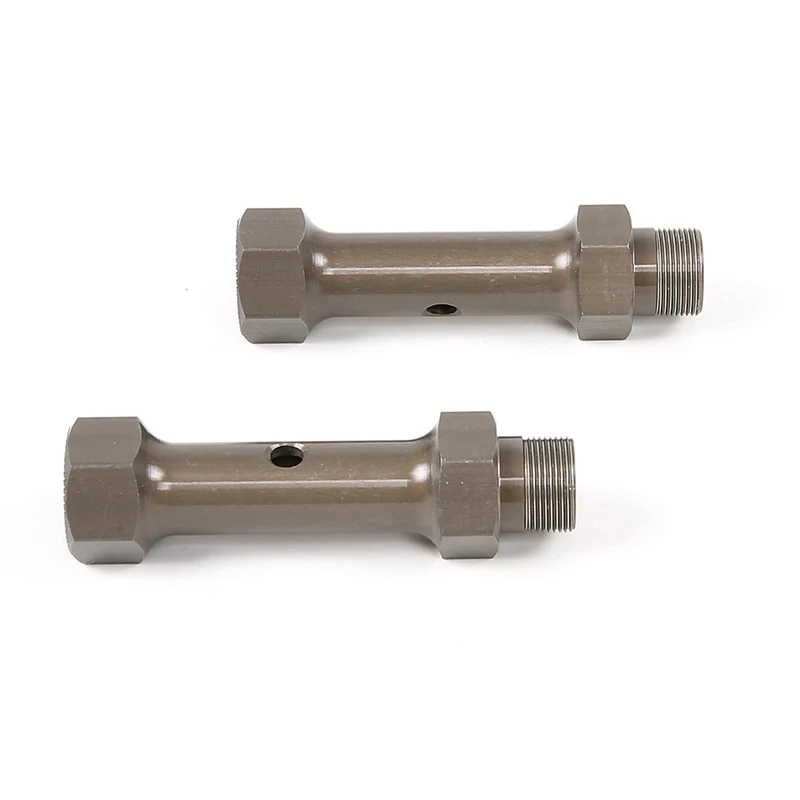 

2Pcs Rc Car Parts CNC Rear Double Wheels Shafts Double Wheels Axle For 1/5 Hpi Rovan Baja - 95269
