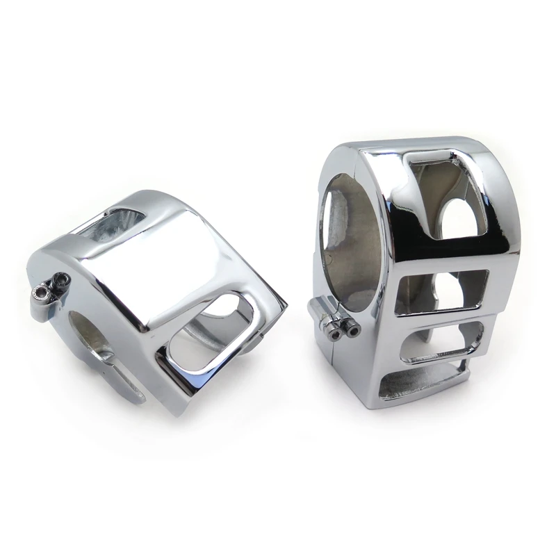 Хромированная Крышка корпуса переключателя для мотоцикла Yamaha XVS V-Star 1100 Custom XVS1100