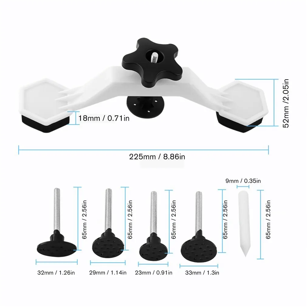 Автомобильный инструмент для ремонта вмятин снятия клей удаления набор