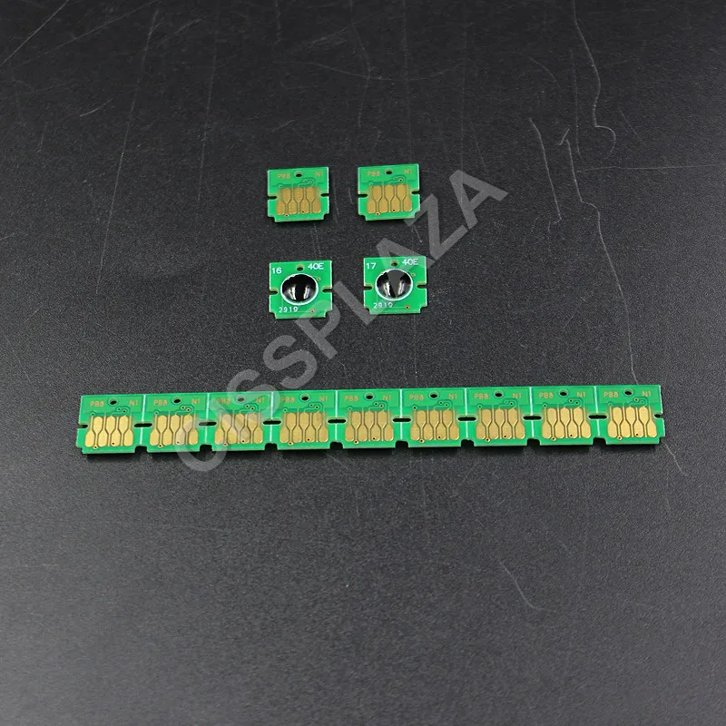 CISSPLAZA 10 шт. T6714 отработанных чип совместимый для сотрудников Pro WF-C8690D3TWFC WF-C8610DWF